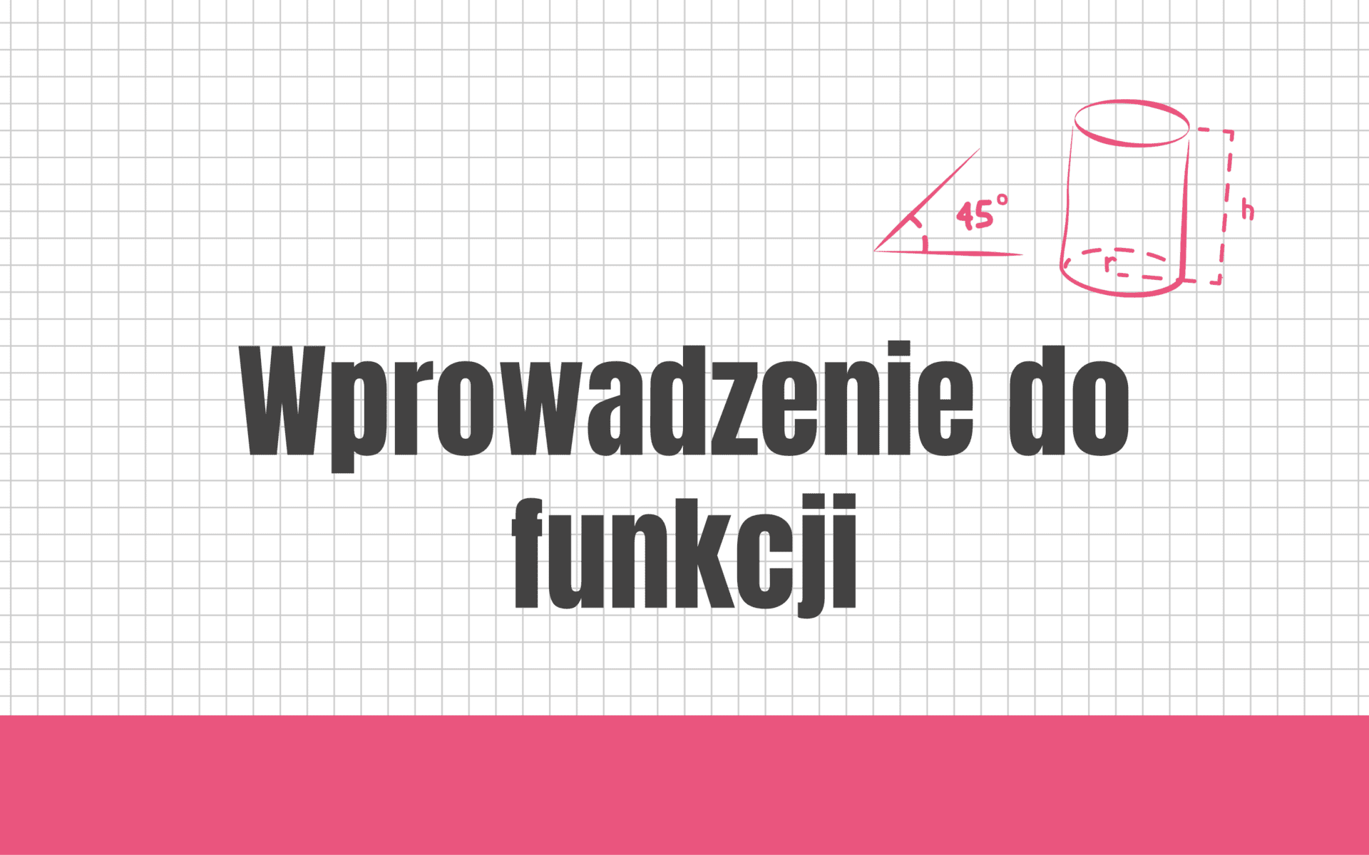 Wprowadzenie Do Funkcji Nowa Formu A Podstawa Kursy Do Matury