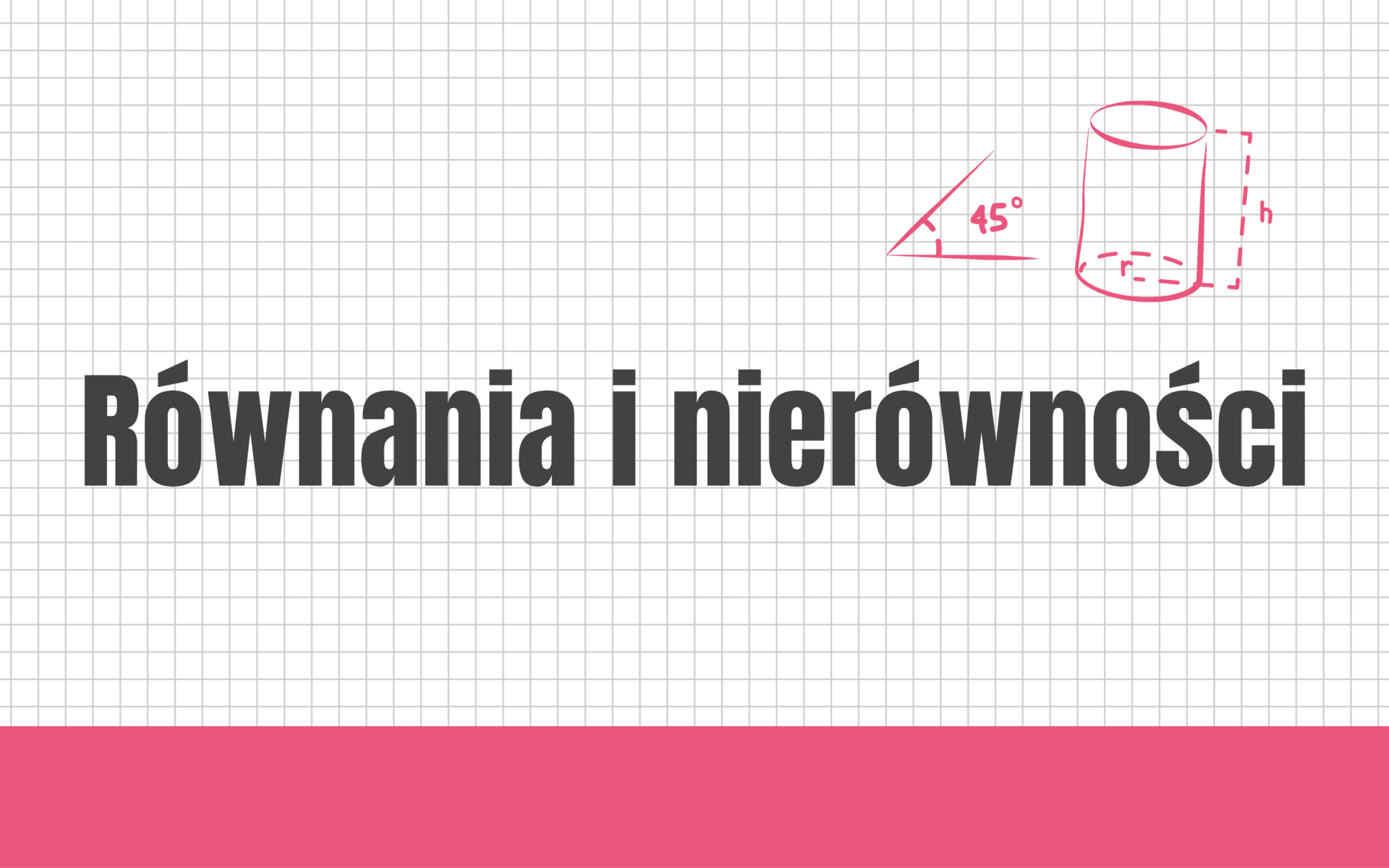 Równania i nierówności #nowa-formuła #podstawa - Kursy do matury