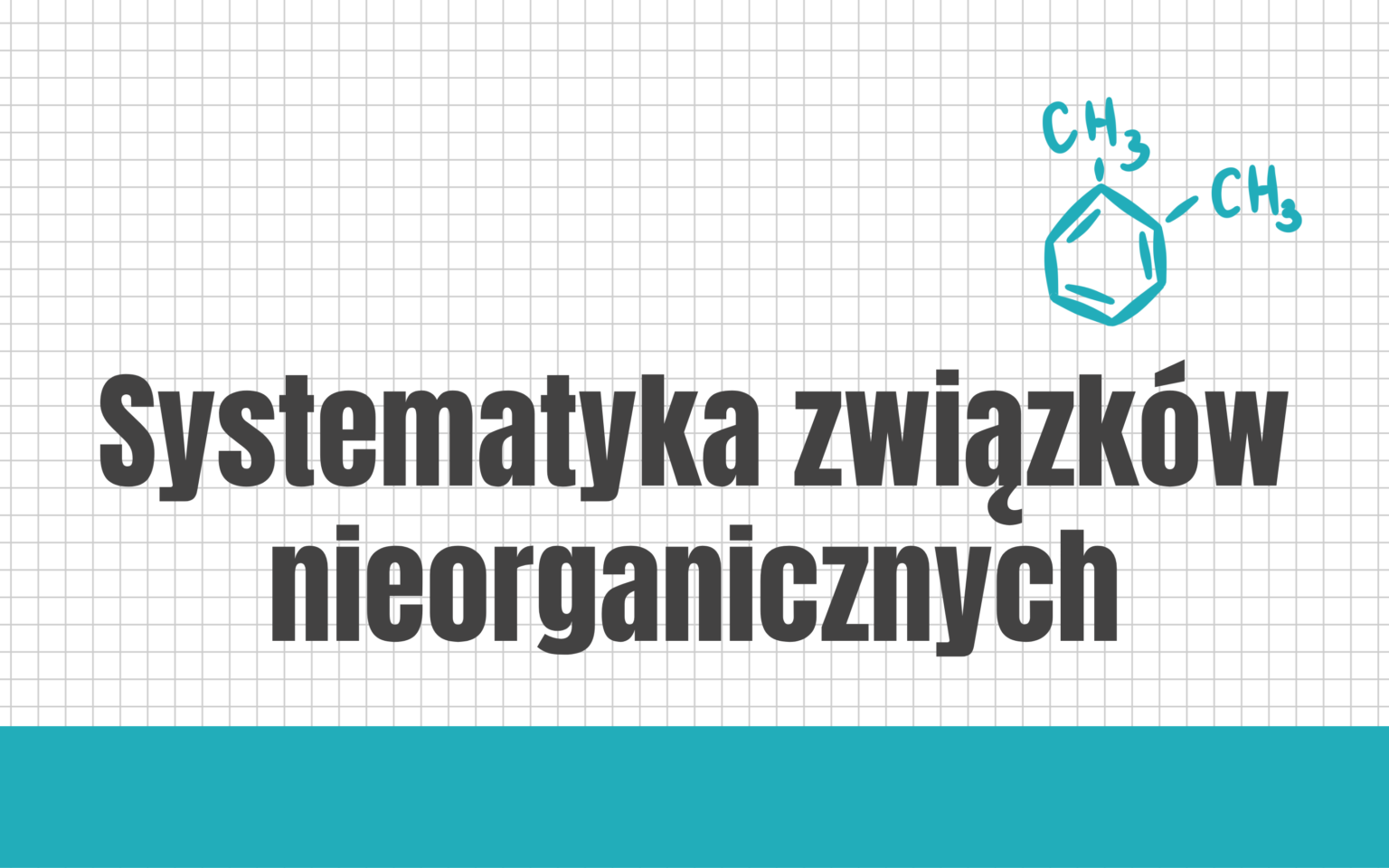 Systematyka związków nieorganicznych #nowa-formuła #rozszerzenie