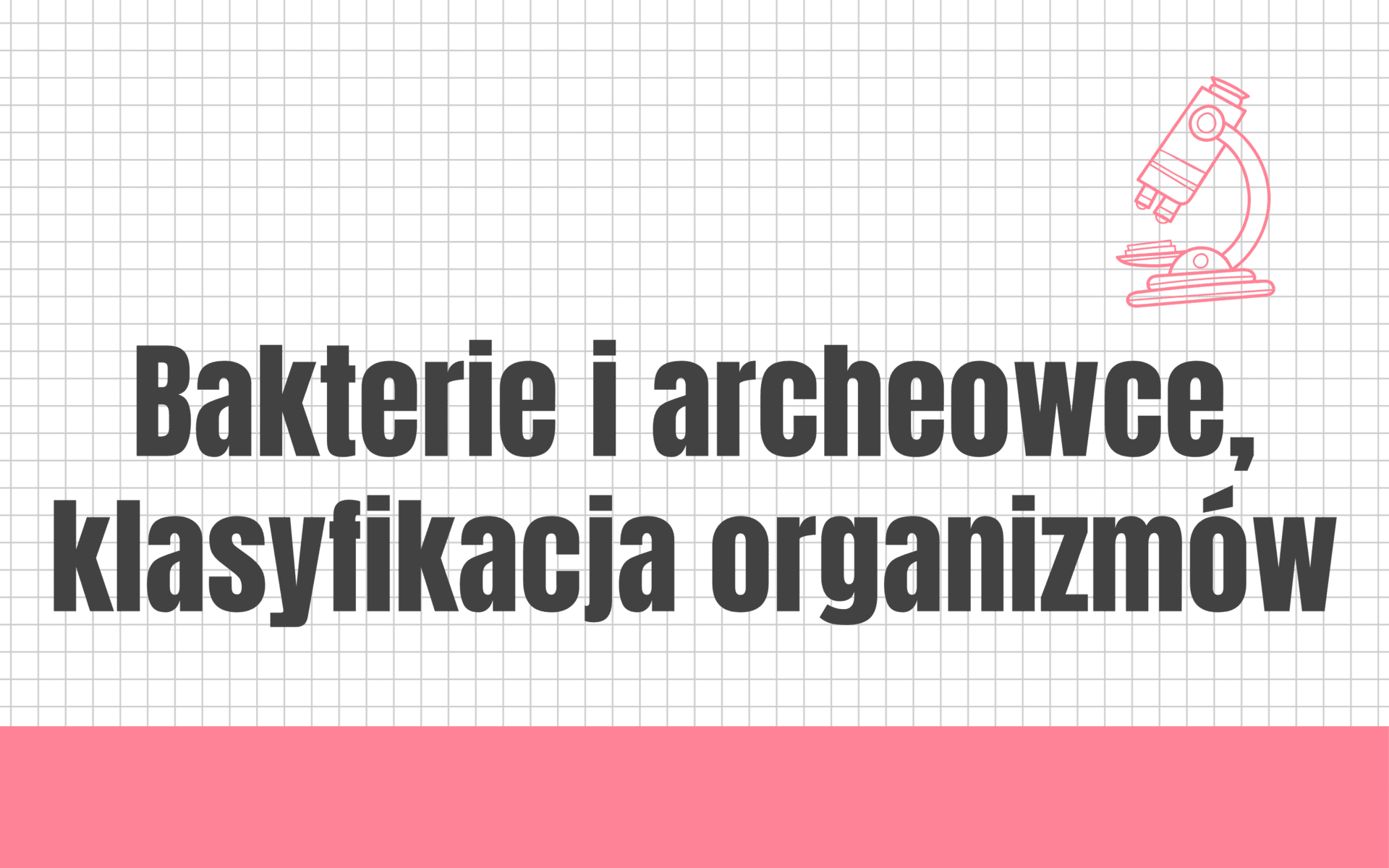 Klasyfikacja Organizmow I Wirus I Bakterie Klasa 5 Biologia Test Bakterie i archeowce, klasyfikacja organizmów #nowa-formuła #