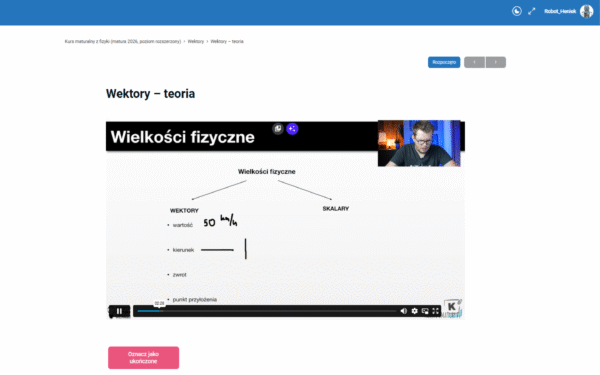 Kurs maturalny z fizyki (wersja VIP) #matura-2026 #rozszerzenie - obrazek 5