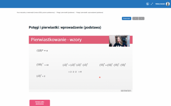 Kurs maturalny z matematyki (wersja VIP) #matura-2026 #podstawa - obrazek 3