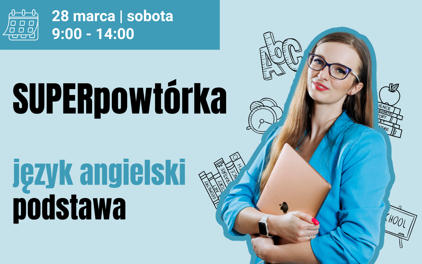 28.03.26 | SUPERpowtórka z języka angielskiego #podstawa | I TURA