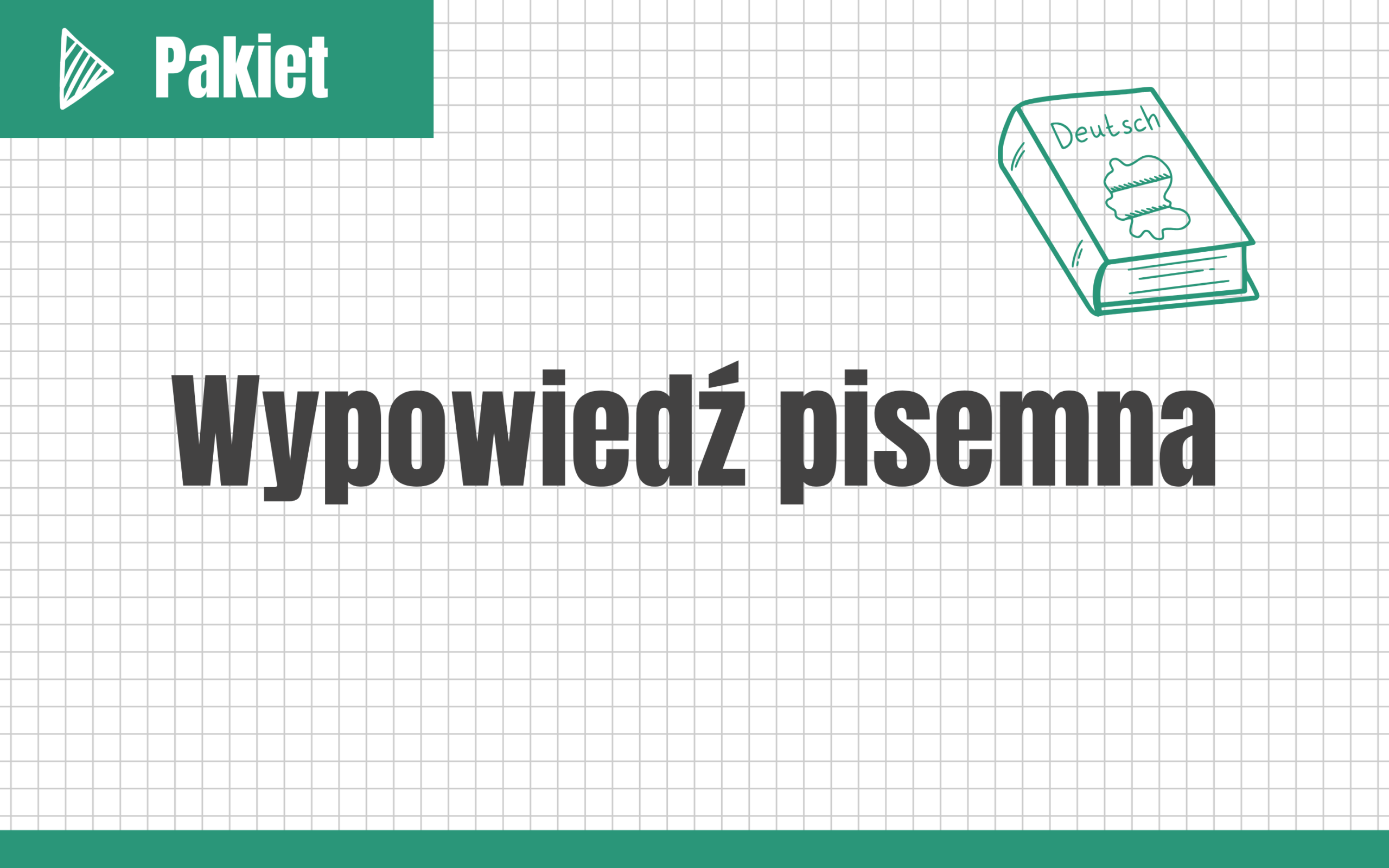 Wypowiedź pisemna #nowa-formuła #rozszerzenie